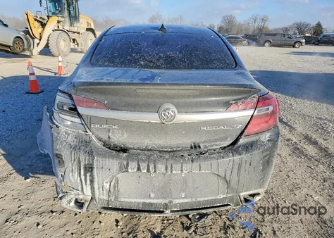 2015 Buick Regal Gs z USA, uszkodzony, nr VIN 2G4GT5GX8F9157419
